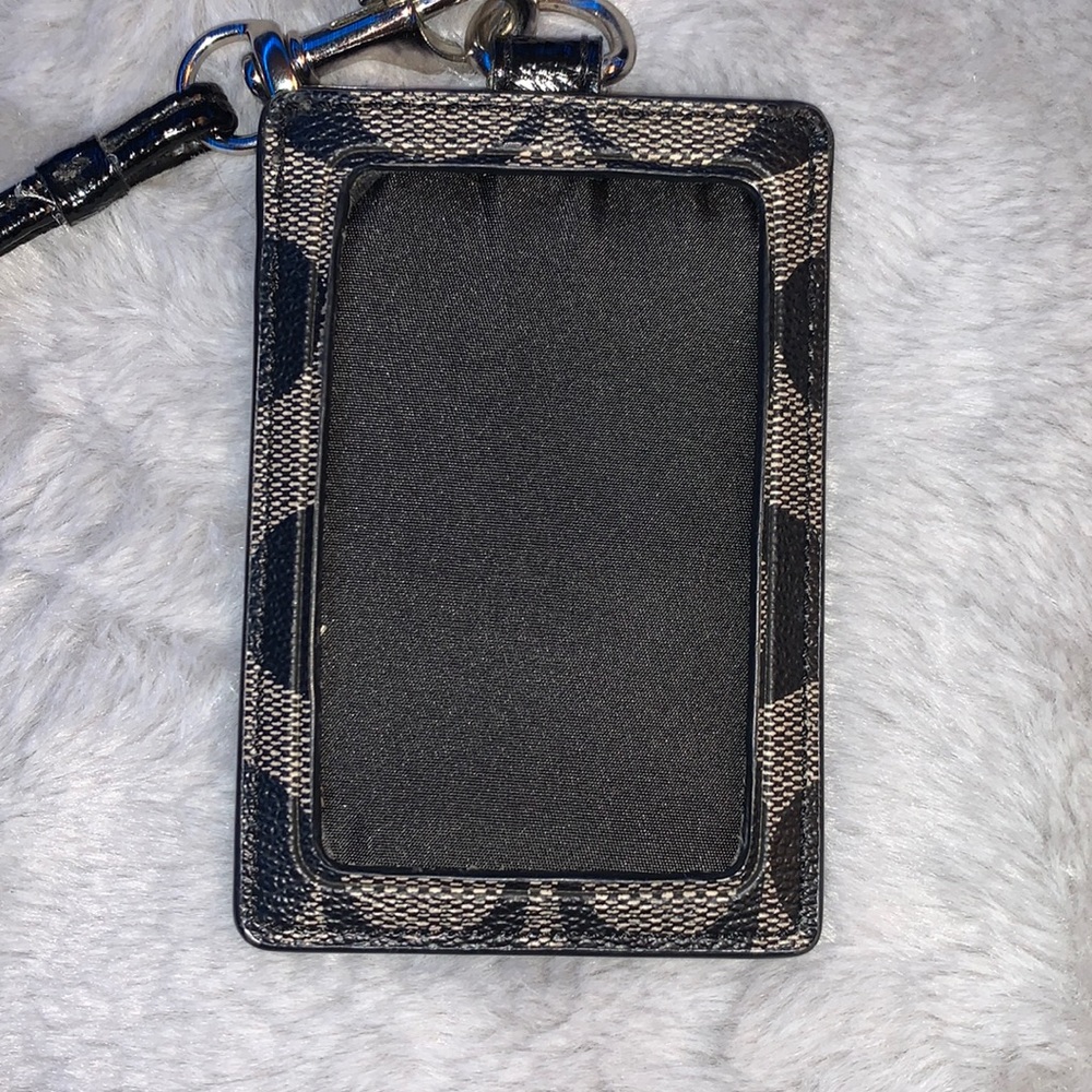 Coach ID holder/card holder EUC